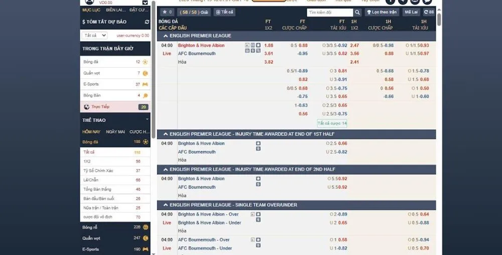 Hướng dẫn cách tham gia sảnh cá cược thể thao DP568