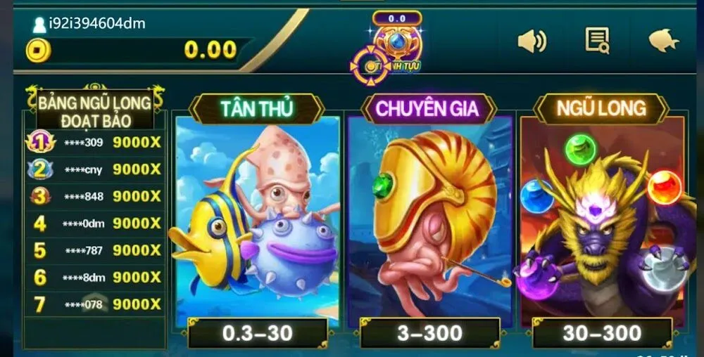  Mẹo chơi Fa Chai Fishing DP568